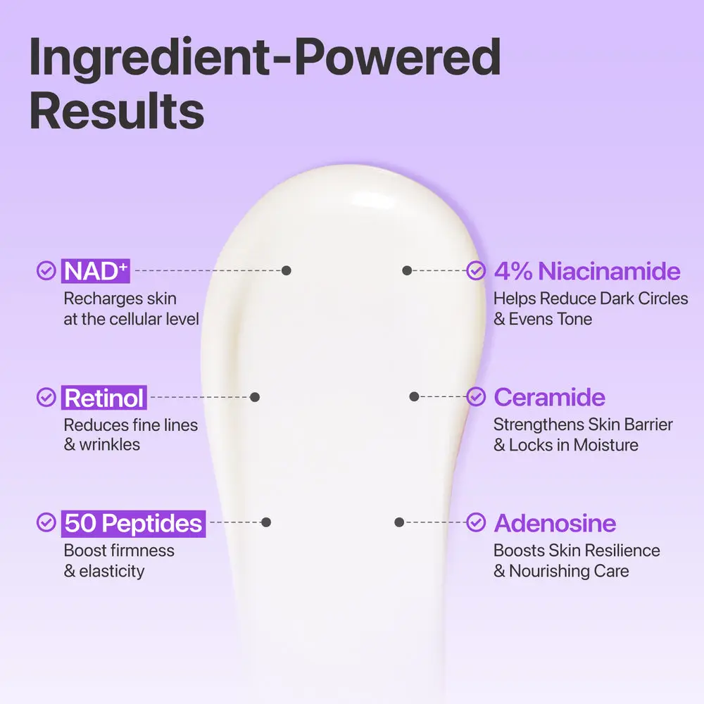 کرم دور چشم ضد چروک +NAD و رتینول شماره 9 نامبوزین