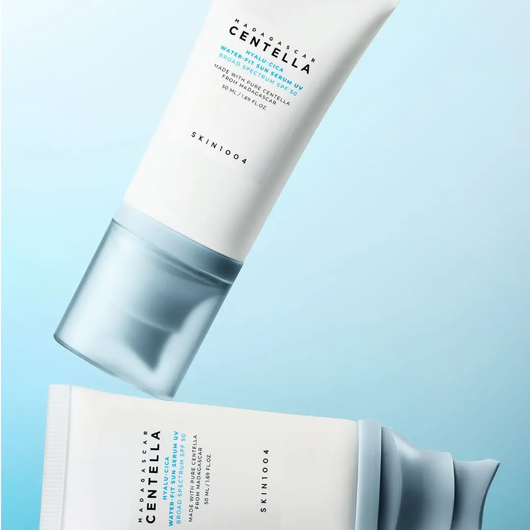 سرم ضد آفتاب سنتلا برند اسکین 1004 بی رنگ با SPF 50